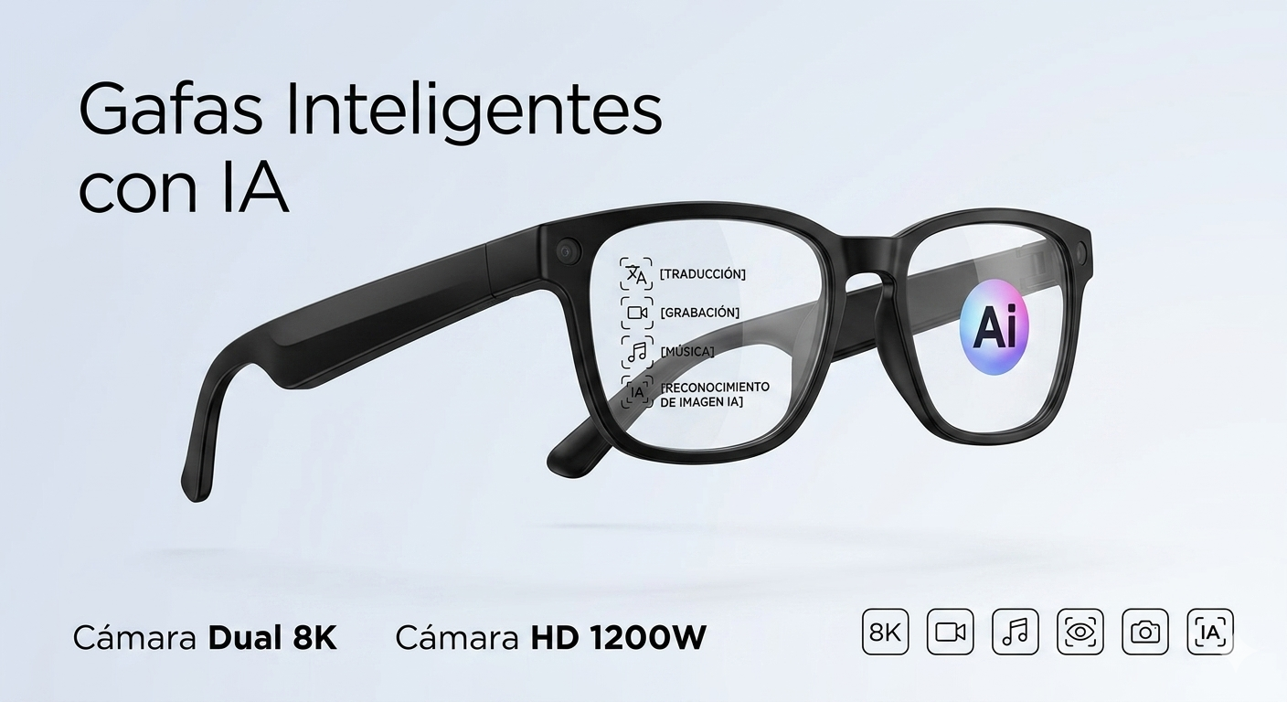 Gafas inteligentes con IA